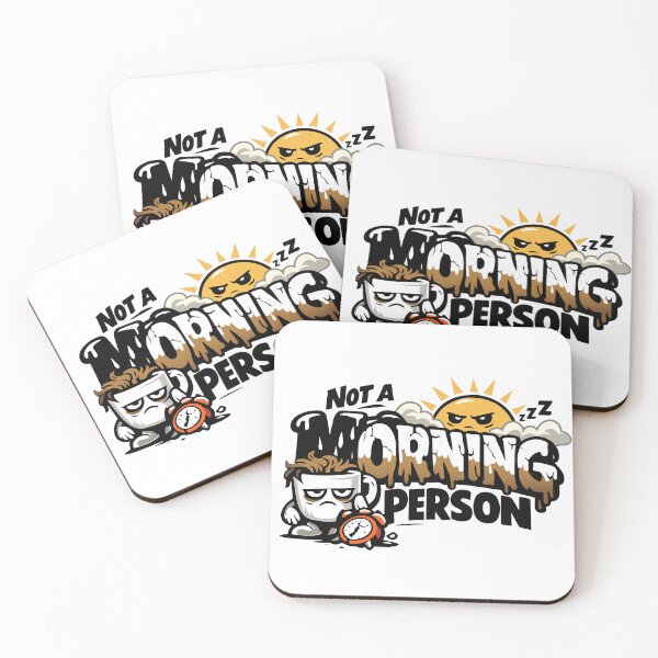 Item preview, Not a Morning Person designed and sold by ElevatedGrear.