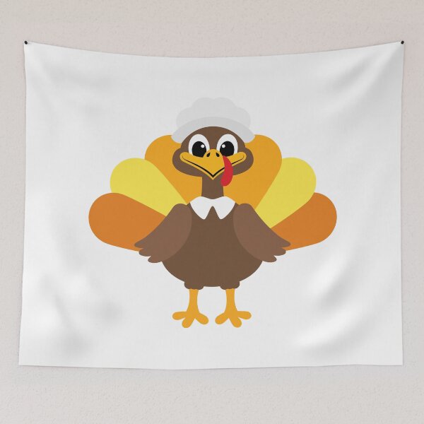 Item preview, Cute Thanksgiving Turkey designed and sold by Captain Creative.