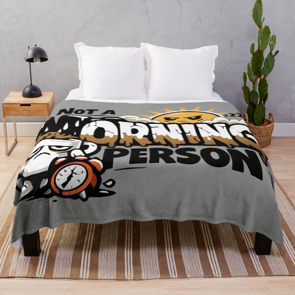 Item preview, Not a Morning Person designed and sold by ElevatedGrear.