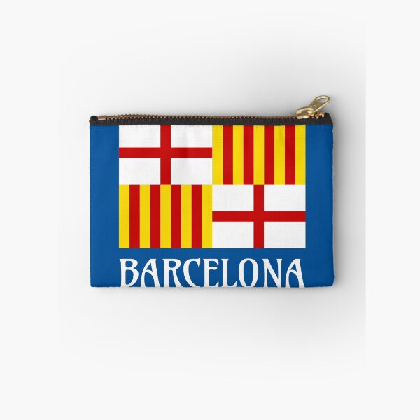 Item preview, Flag Red White Yellow Barcelona Nationalist Art designed and sold by Digital Homestead.