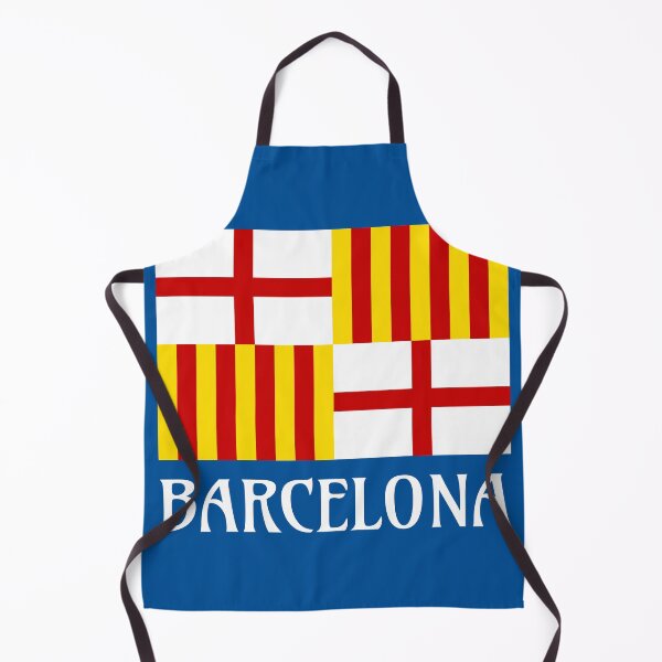 Item preview, Flag Red White Yellow Barcelona Nationalist Art designed and sold by Digital Homestead.