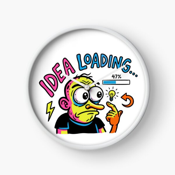 Item preview, Idea Loading - Creative thinking humor designed and sold by artofbelletz.