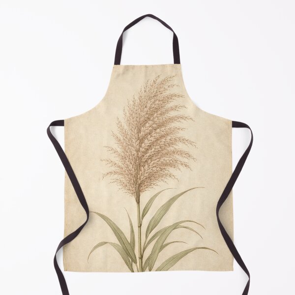 Item preview, Vintage Miscanthus Grass Botanical Print - Antique Pampas Style Illustration designed and sold by Darlin8888.