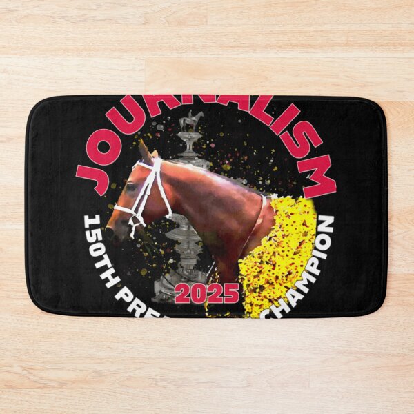 Item preview, 50Th Preakness Winner Journalism Horse Racing  designed and sold by FRISHOP123.