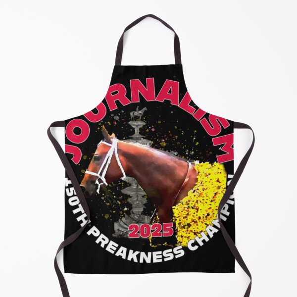Item preview, 50Th Preakness Winner Journalism Horse Racing  designed and sold by FRISHOP123.