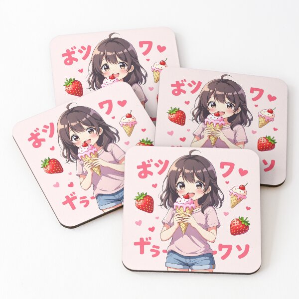 Item preview, Girl with ice cream designed and sold by PrintLabStudio.