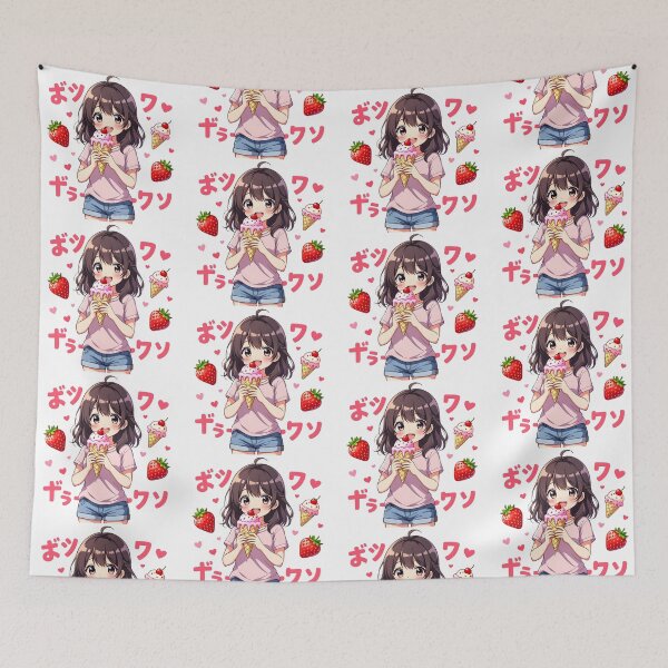 Item preview, Girl with ice cream designed and sold by PrintLabStudio.