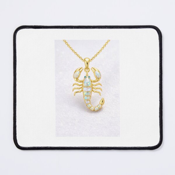 Item preview, The pendant tip design for Scorpio is in gold color. designed and sold by boldline-tees.