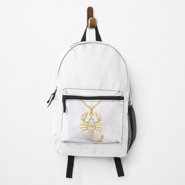 Item preview, The pendant tip design for Scorpio is in gold color. designed and sold by boldline-tees.