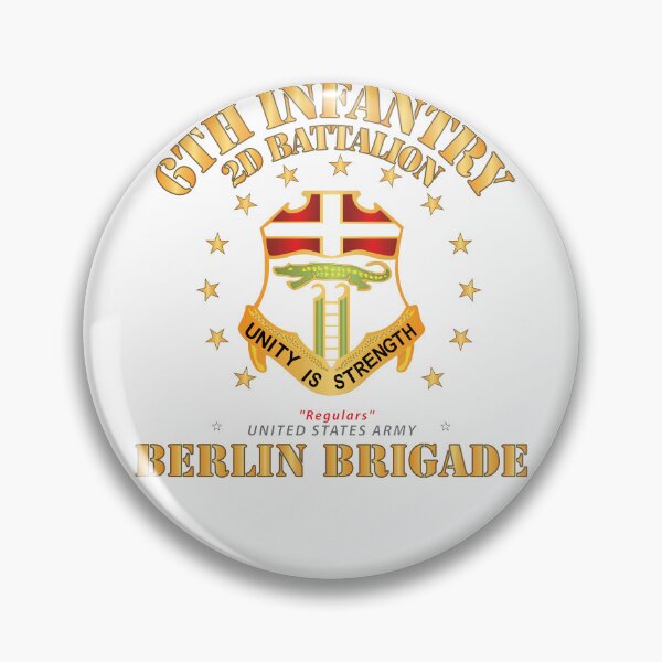 Item preview, Army - 2nd Battalion 6th Infantry - Berlin Brigade designed and sold by Military Insignia Products.