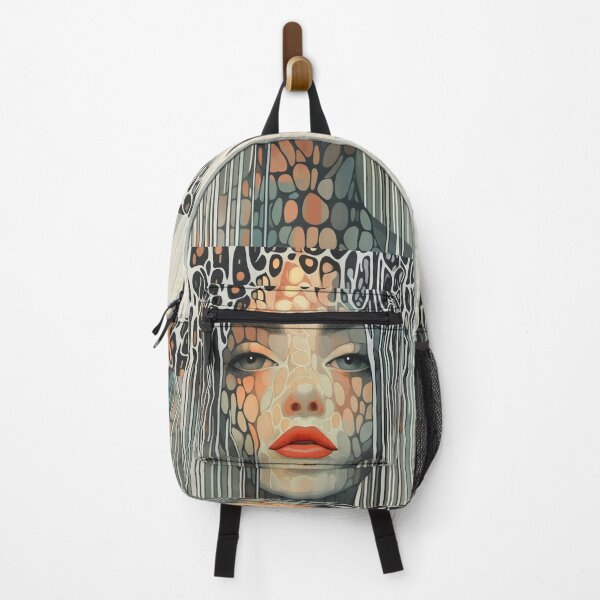 Item preview, Abstract Woman Portrait Mosaic Pattern Contemporary Female designed and sold by Shoot-The-Moon.
