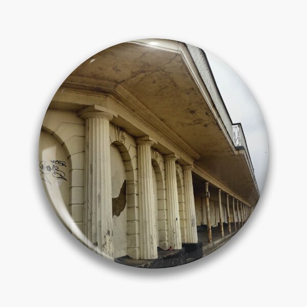 Item preview, Ramsgate Royal Pavilion Before Restoration – Atmospheric Seaside Architecture Photography designed and sold by chihuahuashower.