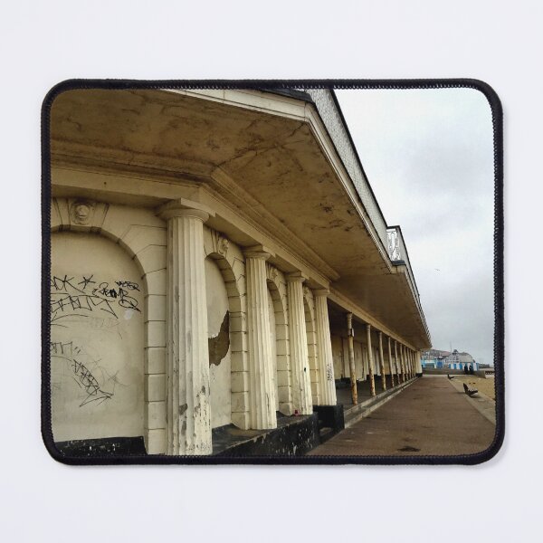 Item preview, Ramsgate Royal Pavilion Before Restoration – Atmospheric Seaside Architecture Photography designed and sold by chihuahuashower.