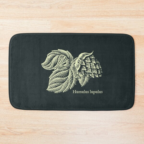 Item preview, Vintage Grey Beige Hop Beer Ink Art Style designed and sold by Digital Homestead.