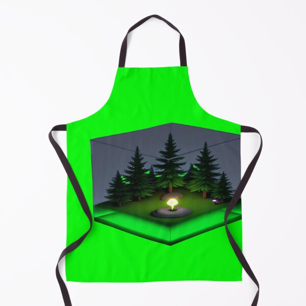 Item preview, Futuristic Isometric 3D Glass Forest Cube designed and sold by ItzLacarth.