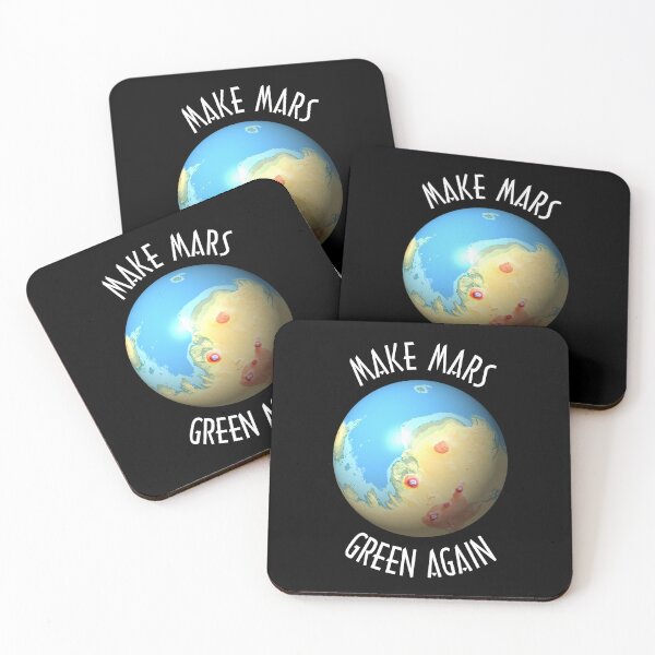 Item preview, Science Black Blue Red Mars Terraforming Graphic designed and sold by Digital Homestead.