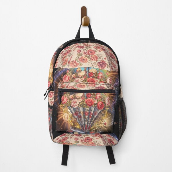 Item preview, Celestial Bloom Umbrella – Cosmic Floral Energy Art designed and sold by ChenEngEng.