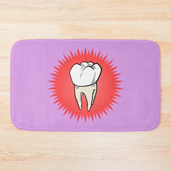 Item preview, Molar freshly extracted on a red starburst designed and sold by Digital Homestead.