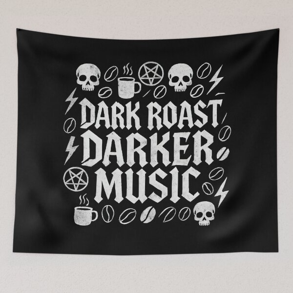 Item preview, Dark Roast Darker Music - Coffee designed and sold by Carl's Clothing.