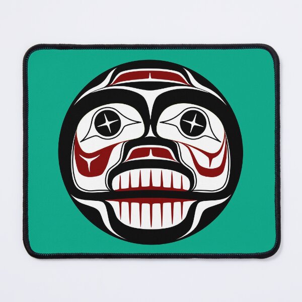 Item preview, Northwest Pacific coast Haida Weeping skull designed and sold by Digital Homestead.