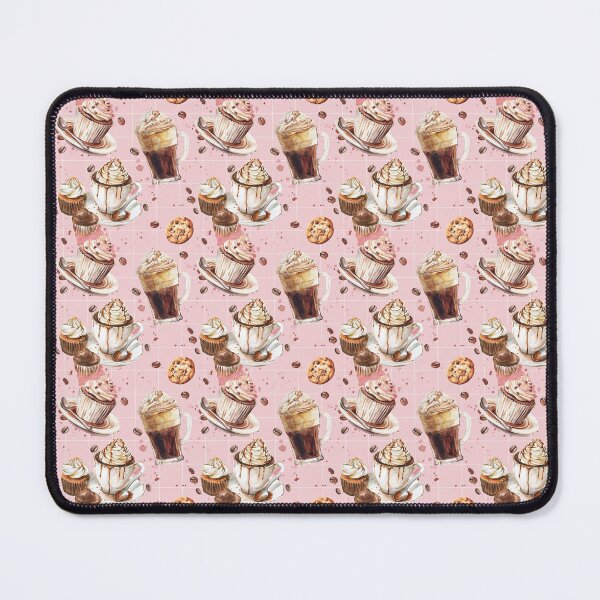 Item preview, Pink Coffee Pattern designed and sold by LouieVanille.