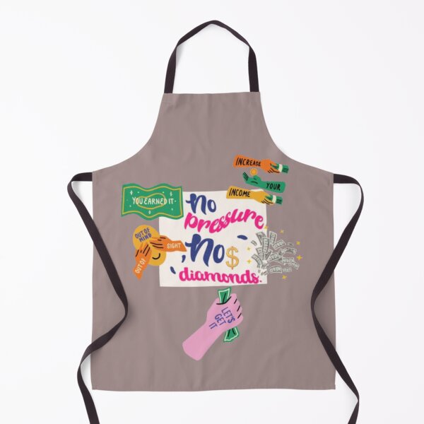 Item preview, No Pressure No Diamonds Money Hustle Motivation designed and sold by Miheerala.