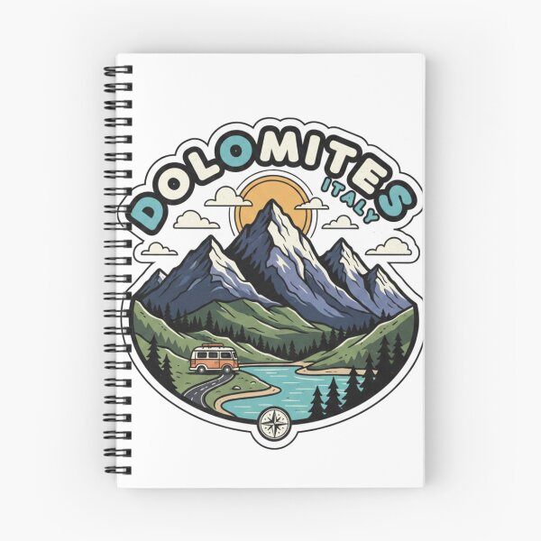 Item preview, Dolomites Italy Vintage Adventure Camper Van designed and sold by Yemimendez.