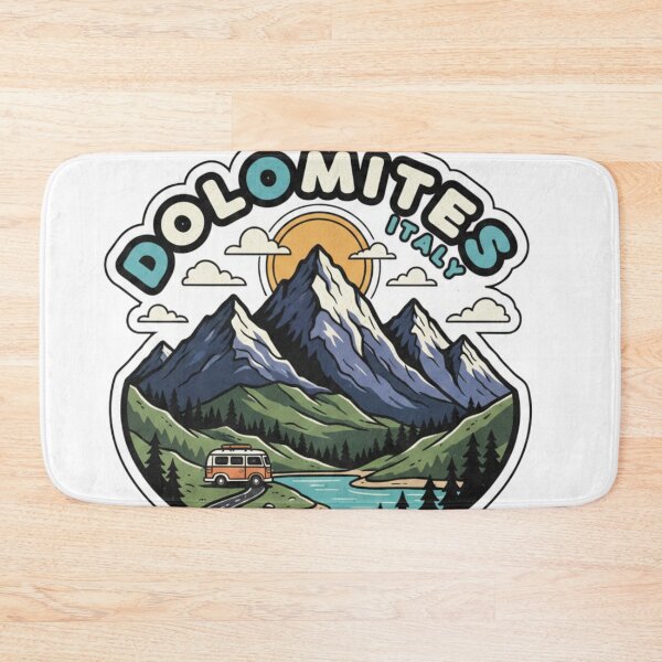 Item preview, Dolomites Italy Vintage Adventure Camper Van designed and sold by Yemimendez.