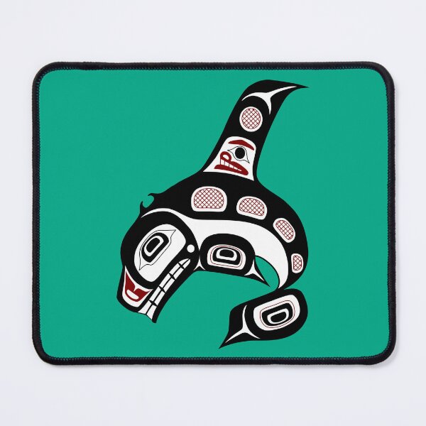 Item preview, Northwest Pacific coast Haida art Killer whale designed and sold by Digital Homestead.