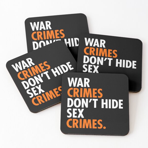 Item preview, War Crimes don't hide Sex Crimes (trump crime spree) designed and sold by Thelittlelord.