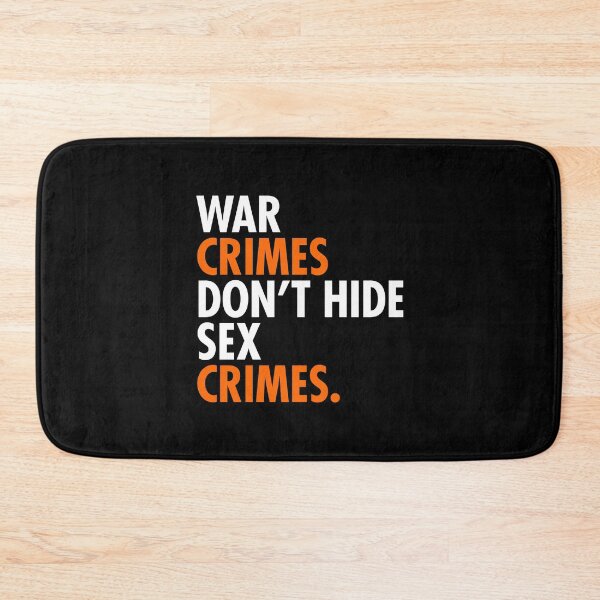 Item preview, War Crimes don't hide Sex Crimes (trump crime spree) designed and sold by Thelittlelord.