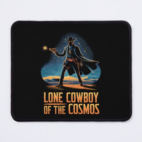 Item preview, Lone Cowboy of the Cosmos – Cosmic Cowboy designed and sold by Art-Arcade6.