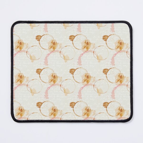 Item preview, Pink Coffee Stain Pattern designed and sold by LouieVanille.
