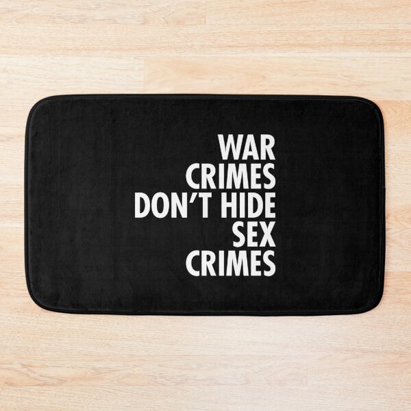 Item preview, War Crimes don't hide Sex Crimes (trump crime 2.0) designed and sold by Thelittlelord.