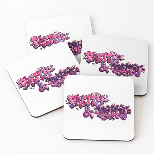 Item preview, Pretty & Petty Graffiti  designed and sold by WitchyWallpaper.