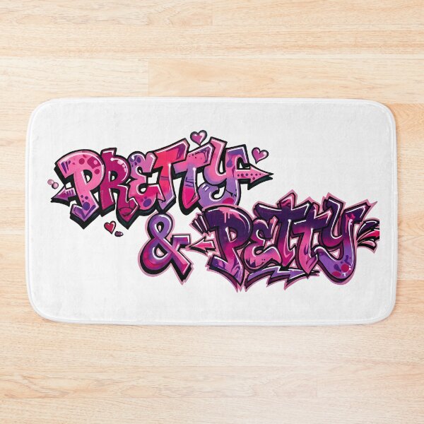 Item preview, Pretty & Petty Graffiti  designed and sold by WitchyWallpaper.