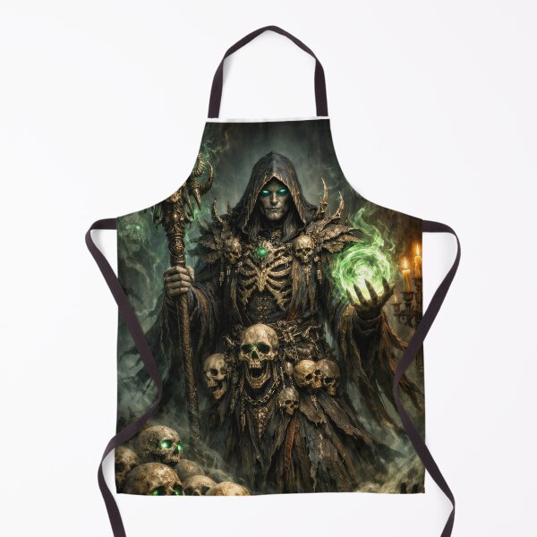 Item preview, Dark Necromancer King – Master of Death and Forbidden Magic designed and sold by DrakariArt.