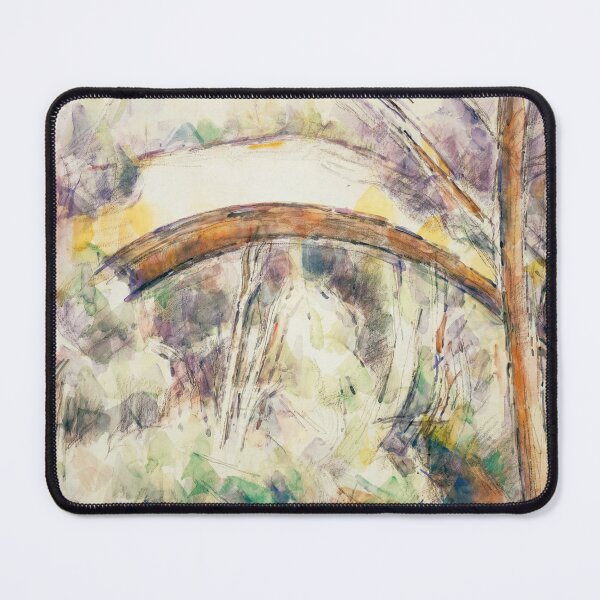 Item preview, Le Pont Des Trois Sautets by Paul Cézanne: Abstract Woodland Landscape Poster designed and sold by artofuniverse.