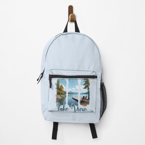 Item preview, Lake View Watercolor: Calming Nature Graphic  designed and sold by PriyaMagic.