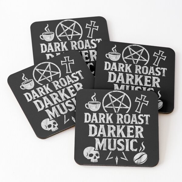 Item preview, Dark Roast Darker Music - Metal Coffee  designed and sold by Carl's Clothing.