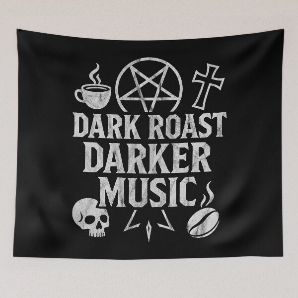 Item preview, Dark Roast Darker Music - Metal Coffee  designed and sold by Carl's Clothing.