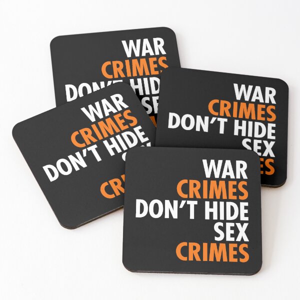 Item preview, War Crimes don't hide Sex Crimes (trump crime spree 2.0) designed and sold by Thelittlelord.