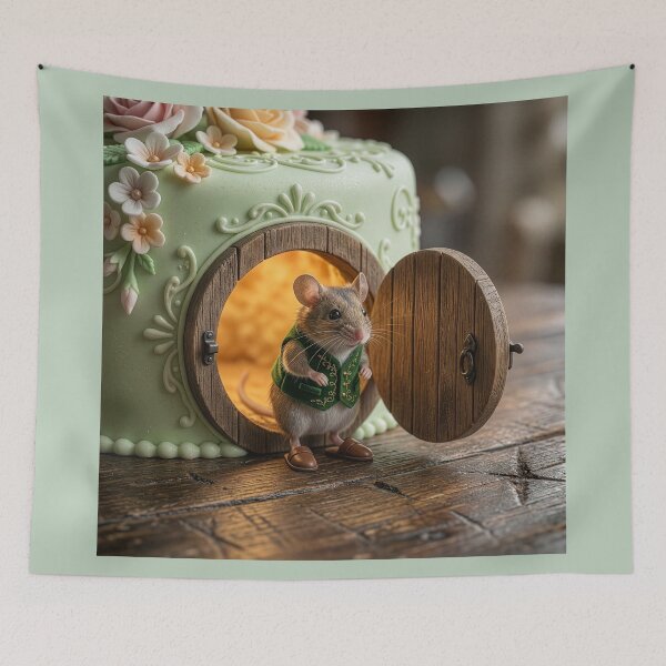 Item preview, Mouse Lives in a Fancy Cake designed and sold by Tridentulus.