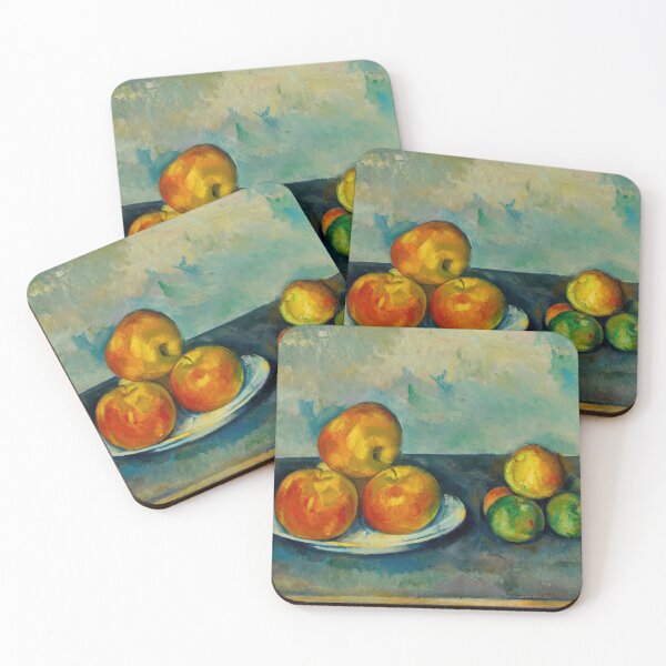 Item preview, Les Pommes by Paul Cézanne: Post Impressionist Still Life Poster designed and sold by artofuniverse.