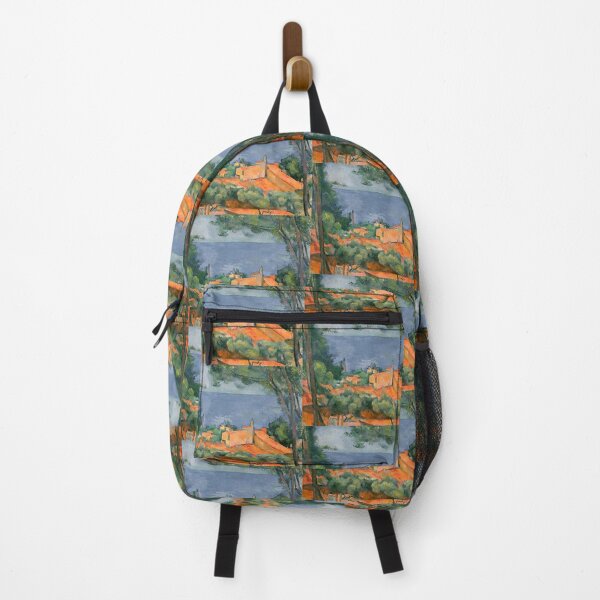 Item preview, Lestaque Aux Toits Rouges by Paul Cézanne: Post Impressionist Coastal Poster designed and sold by artofuniverse.