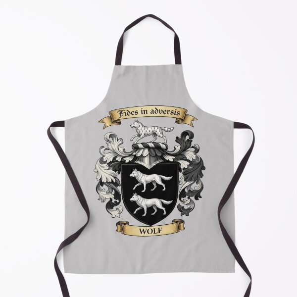 Item preview, The Wolf Family Coat of Arms designed and sold by BagTown Clans.