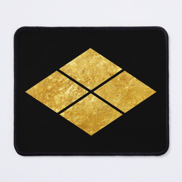 Item preview, Takeda kamon Japanese samurai clan in faux gold designed and sold by Digital Homestead.