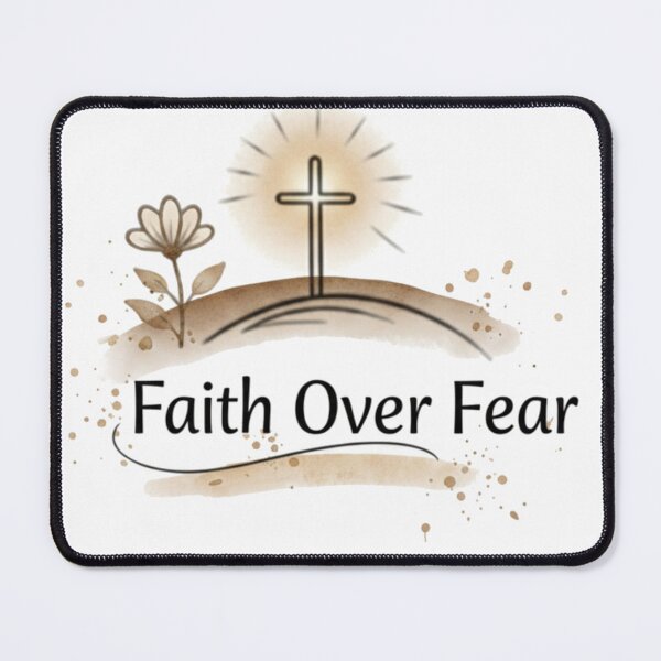 Item preview, Faith over Fear always helps to overcome designed and sold by RiseSpirit.
