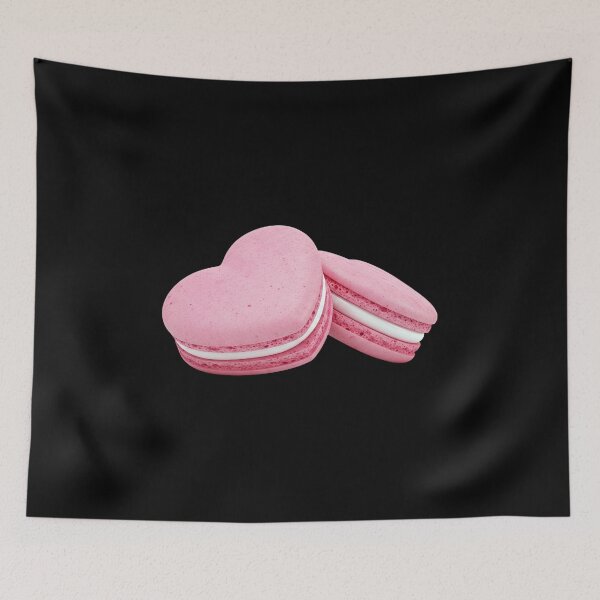 Item preview, Hearts Meringue Macaron  designed and sold by Aminesnip.