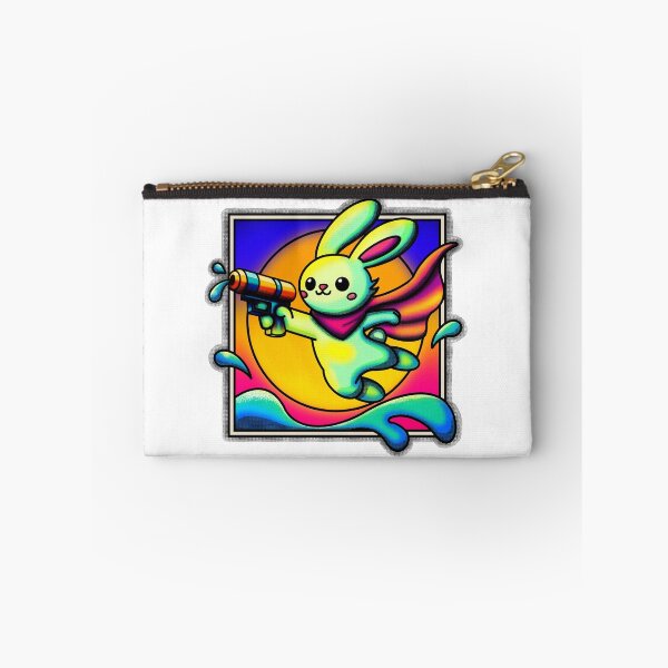 Item preview, Agente Fluffrage Conejito Villano Arcoíris designed and sold by Object of Reference Designs.